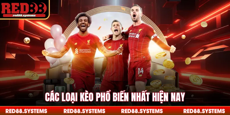 Các loại kèo phổ biến nhất hiện nay