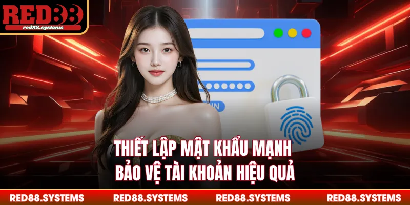 Thiết lập mật khẩu mạnh bảo vệ tài khoản hiệu quả